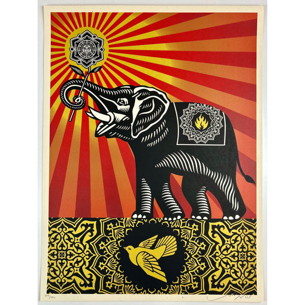SHEPARD FAIREY (OBEY GIANT) - 2009 - OBEY ELEPHANT