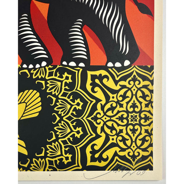 SHEPARD FAIREY (OBEY GIANT) - 2009 - OBEY ELEPHANT