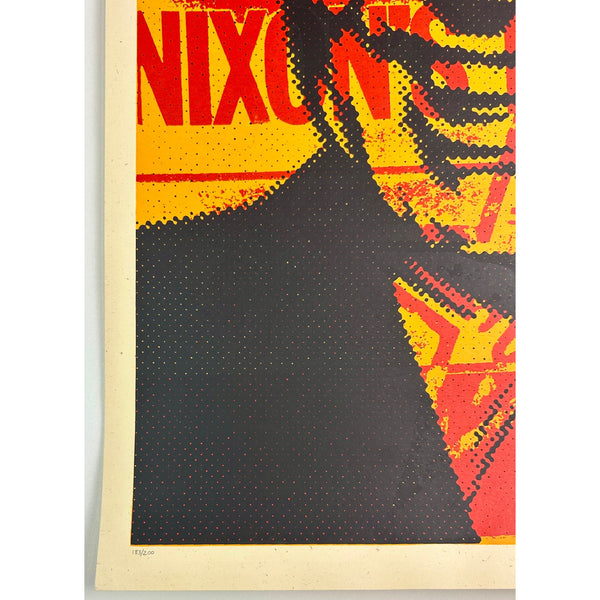 SHEPARD FAIREY (OBEY GIANT) - 2001 - NIXON POSTER (NIXON'S THE ONE)