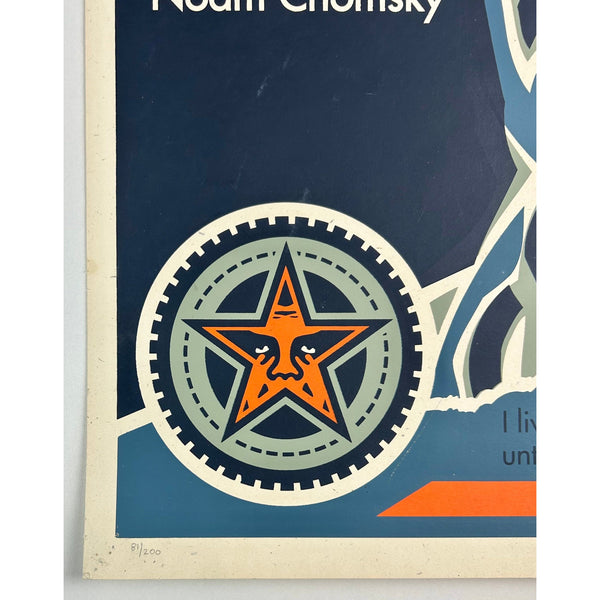 SHEPARD FAIREY (OBEY GIANT) - 2001 - NOAM CHOMSKY