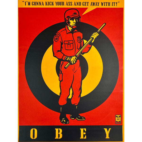 SHEPARD FAIREY (OBEY GIANT) - 1999 - RIOT COP