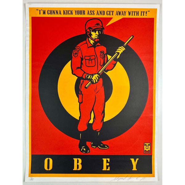SHEPARD FAIREY (OBEY GIANT) - 1999 - RIOT COP