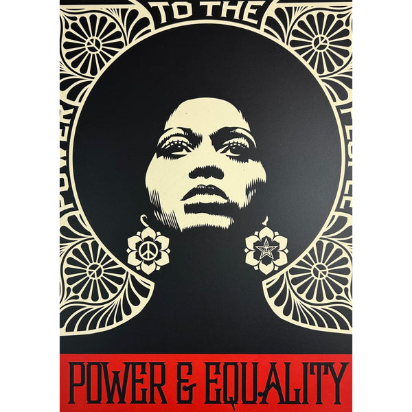 SHEPARD FAIREY (OBEY GIANT) - 2007 - AFROCENTRIC (BLACK)
