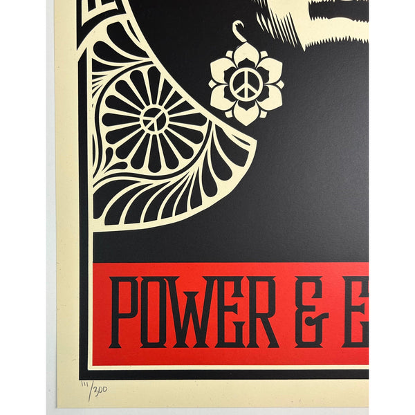 SHEPARD FAIREY (OBEY GIANT) - 2007 - AFROCENTRIC (BLACK)