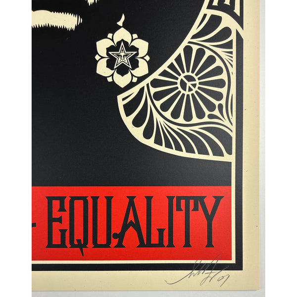 SHEPARD FAIREY (OBEY GIANT) - 2007 - AFROCENTRIC (BLACK)