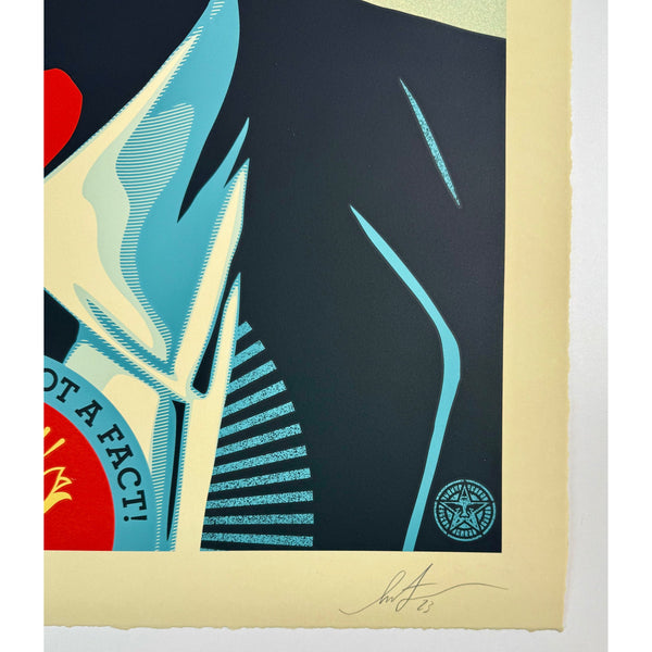 SHEPARD FAIREY (OBEY GIANT) - 2023 - MUHAMMAD ALI - HEAVYWEIGHT IDEALS (LARGE FORMAT)