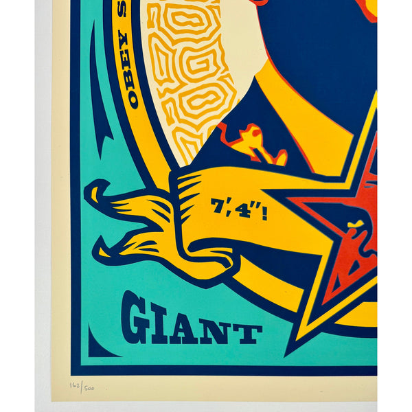 SHEPARD FAIREY (OBEY GIANT) - 2020 - ZAPATA (TEAL)