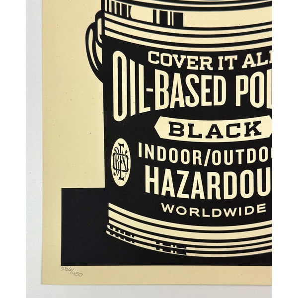 SHEPARD FAIREY (OBEY GIANT) - 2014 - PAINT IT BLACK