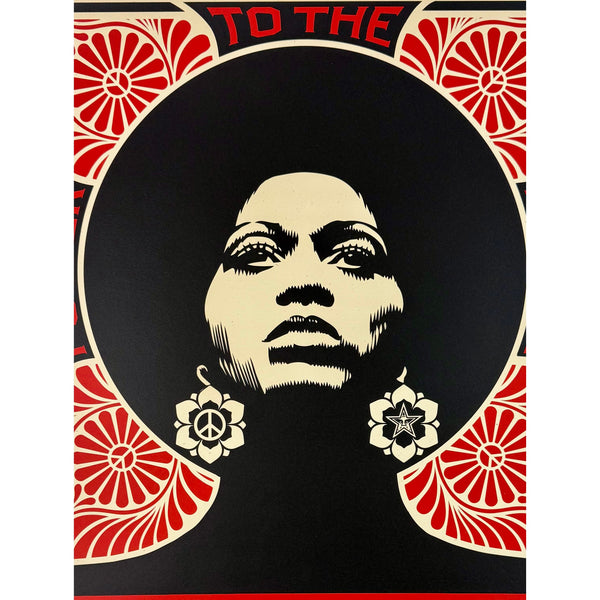 SHEPARD FAIREY (OBEY GIANT) - 2007 - AFROCENTRIC (RED)