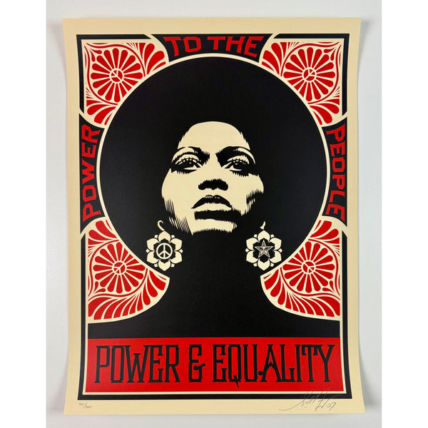 SHEPARD FAIREY (OBEY GIANT) - 2007 - AFROCENTRIC (RED)