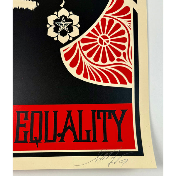 SHEPARD FAIREY (OBEY GIANT) - 2007 - AFROCENTRIC (RED)