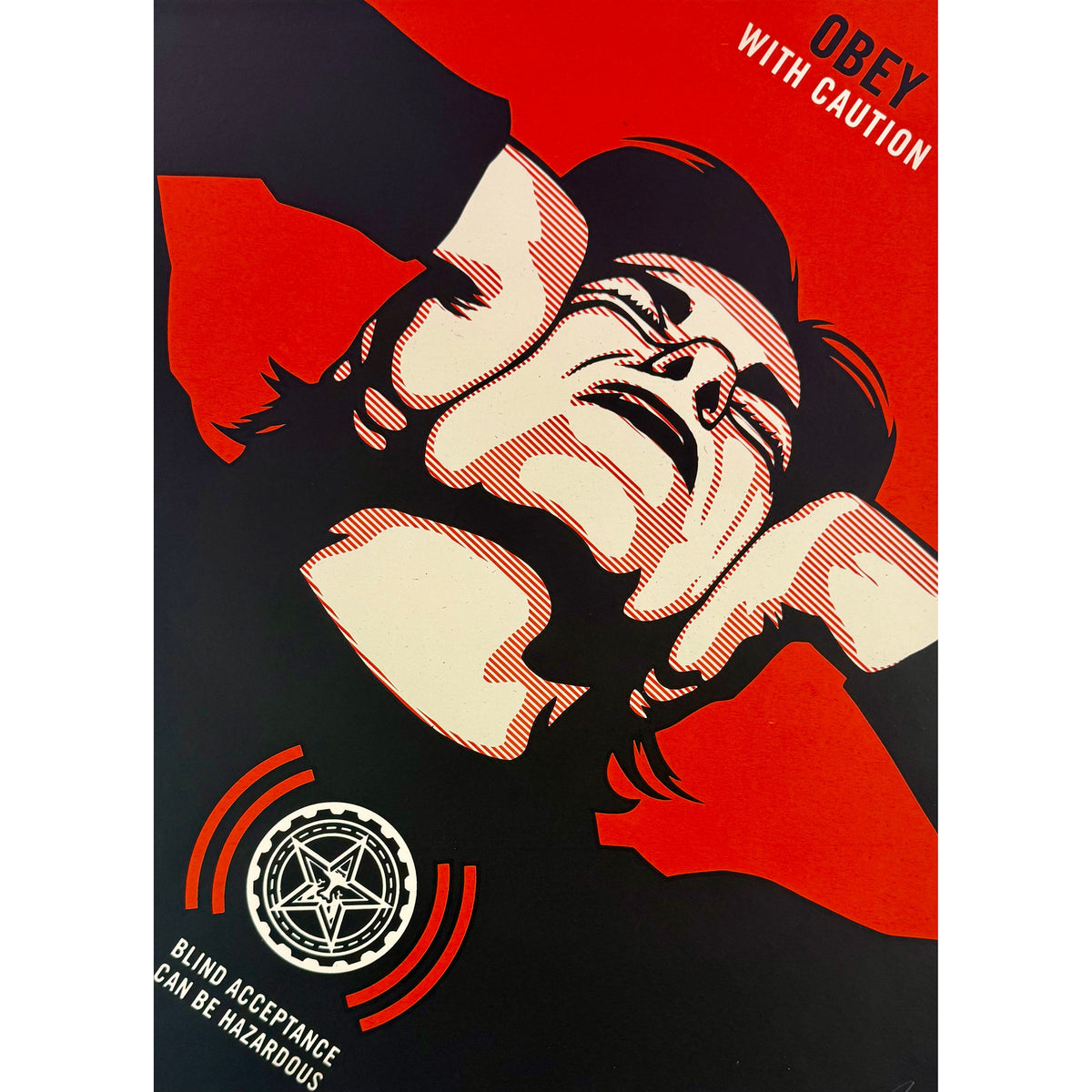 SHEPARD FAIREY (OBEY GIANT) - 2006 - OBEY WITH CAUTION – Galerie