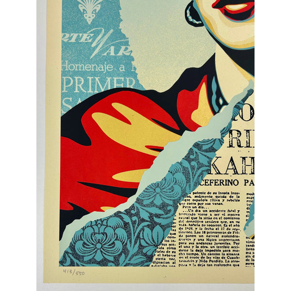SHEPARD FAIREY (OBEY GIANT) - 2023 - THE WOMAN WHO DEFEATED PAIN