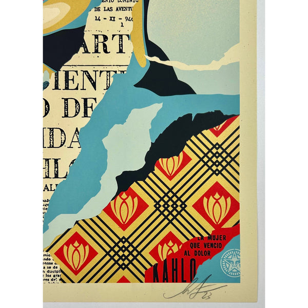 SHEPARD FAIREY (OBEY GIANT) - 2023 - THE WOMAN WHO DEFEATED PAIN