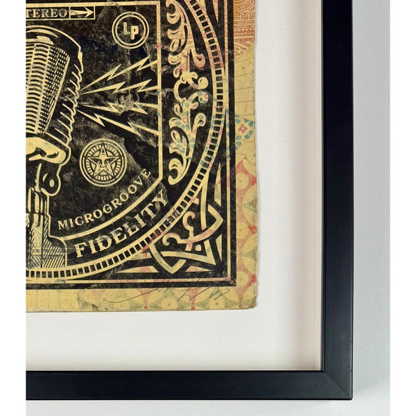 SHEPARD FAIREY (OBEY GIANT) - 2008 - MICROGROOVE MICROPHONE (HPM)