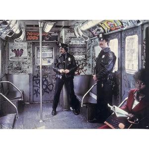 MARTHA COOPER - 2004 - MARTHA COOPER EXHIBITION POSTER / HIP HOP FILES (SUBWAY COPS))