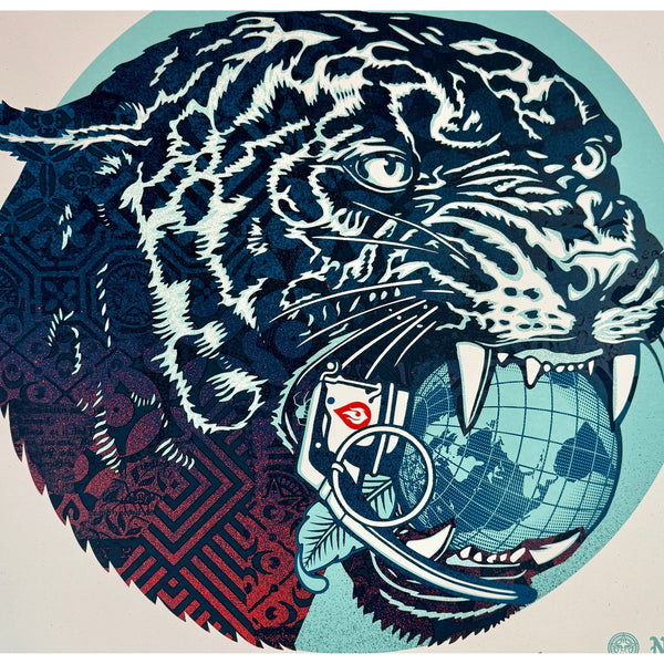 SHEPARD FAIREY (OBEY GIANT) - 2024 - CLIMATE CLASH (WHITE)