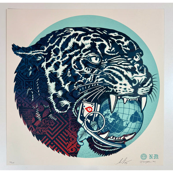 SHEPARD FAIREY (OBEY GIANT) - 2024 - CLIMATE CLASH (WHITE)