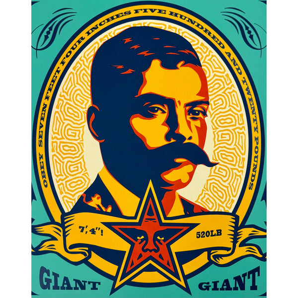 SHEPARD FAIREY (OBEY GIANT) - 2020 - ZAPATA (TEAL)
