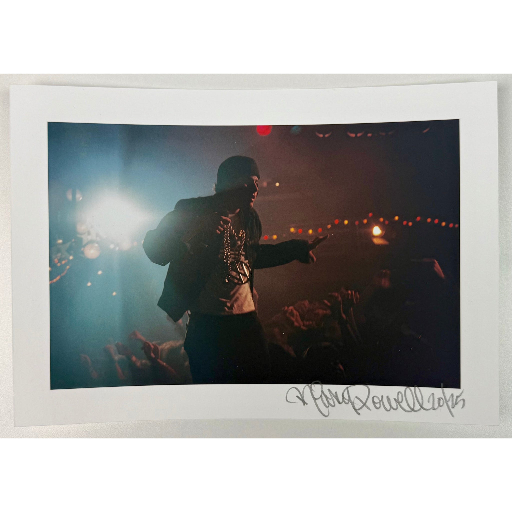 RICKY POWELL - 2017 - MIKE D. MONTREUX ROCK FESTIVAL. 1987