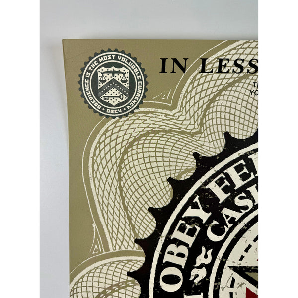 SHEPARD FAIREY (OBEY GIANT) - 2003 - LESSER GODS (THIS IS YOUR GOD)