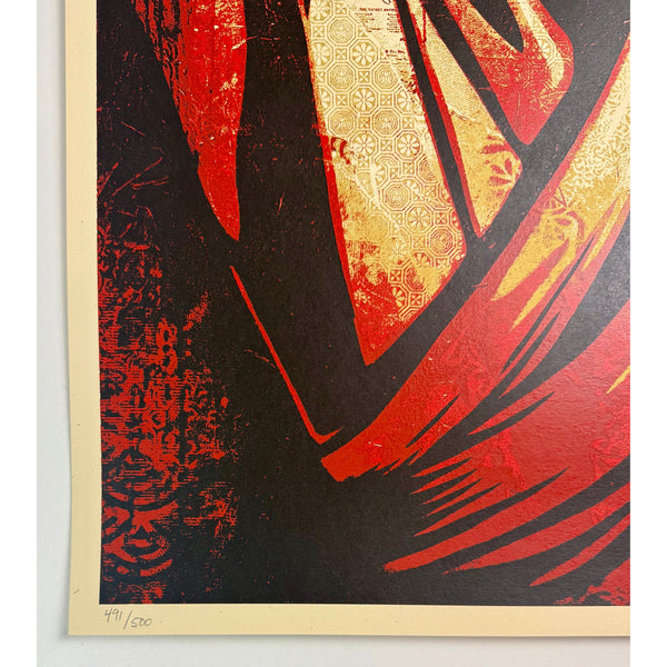 SHEPARD FAIREY (OBEY GIANT) - 2010 - COMPASSION (THE DALAI LAMA) / 1st EDITION
