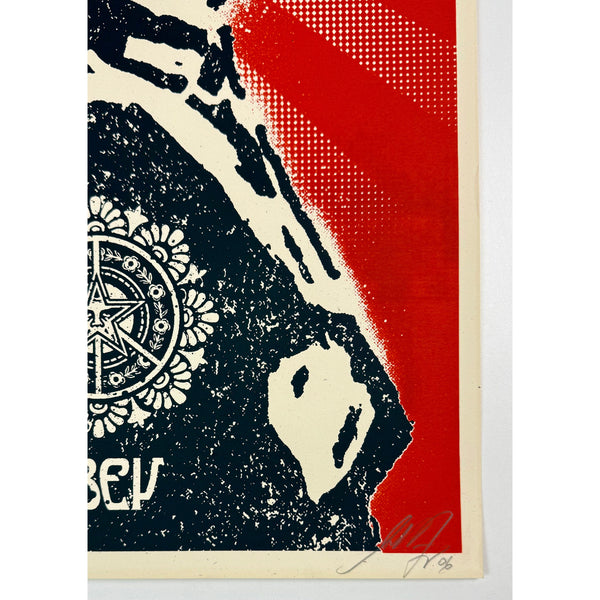 SHEPARD FAIREY (OBEY GIANT) - 2006 - ROSE SOLDIER
