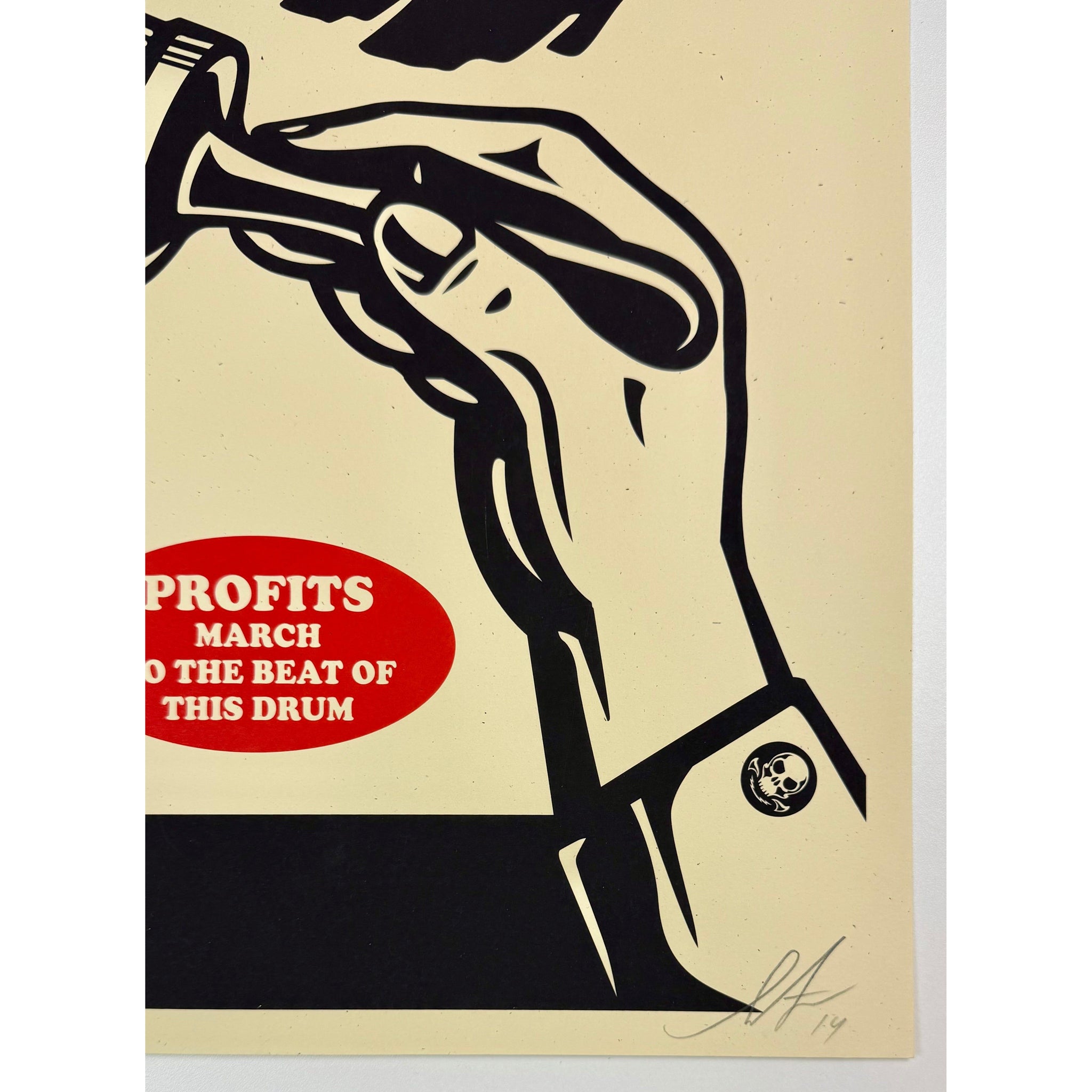 SHEPARD FAIREY (OBEY GIANT) - 2014 - PAINT IT BLACK