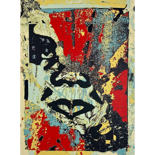 SHEPARD FAIREY (OBEY GIANT) - 2019 - ENHANCED DISINTEGRATION (RED)