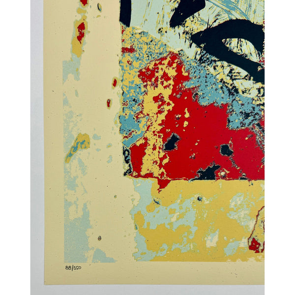 SHEPARD FAIREY (OBEY GIANT) - 2019 - ENHANCED DISINTEGRATION (RED)