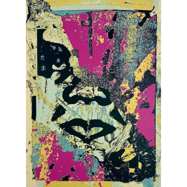 SHEPARD FAIREY (OBEY GIANT) - 2019 - ENHANCED DISINTEGRATION (PINK)