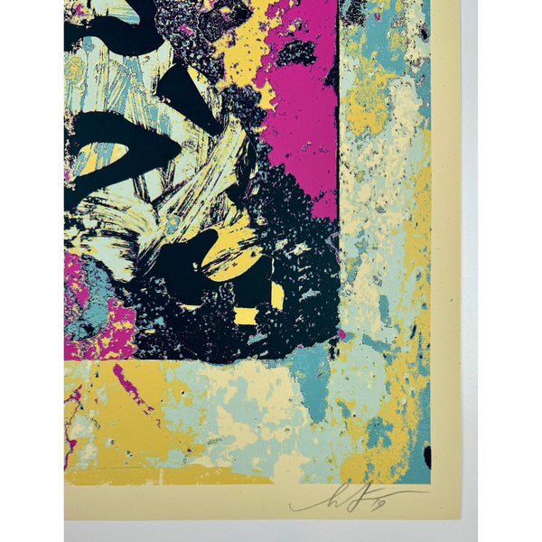 SHEPARD FAIREY (OBEY GIANT) - 2019 - ENHANCED DISINTEGRATION (PINK)
