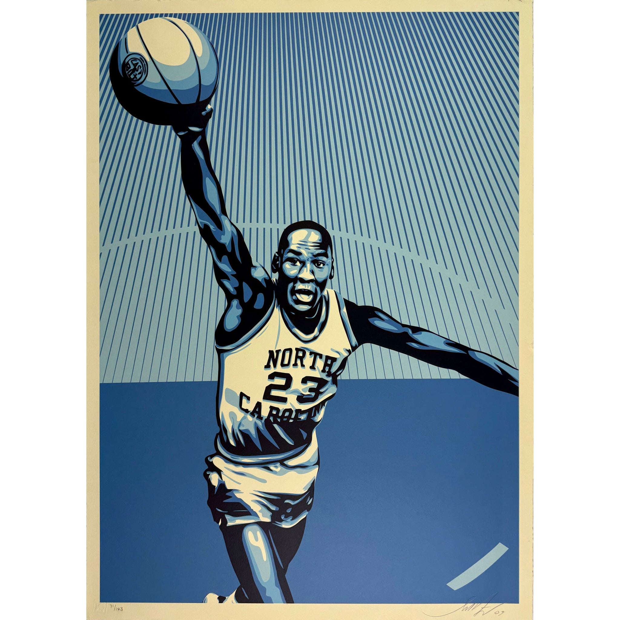 SHEPARD FAIREY (OBEY GIANT) - 2009 - JORDAN UNC (LARGE FORMAT)