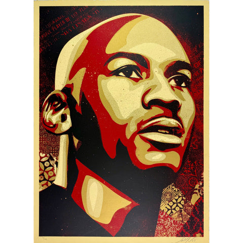 SHEPARD FAIREY (OBEY GIANT) - 2009 - HALL OF FAME PORTRAIT (LARGE FORMAT)