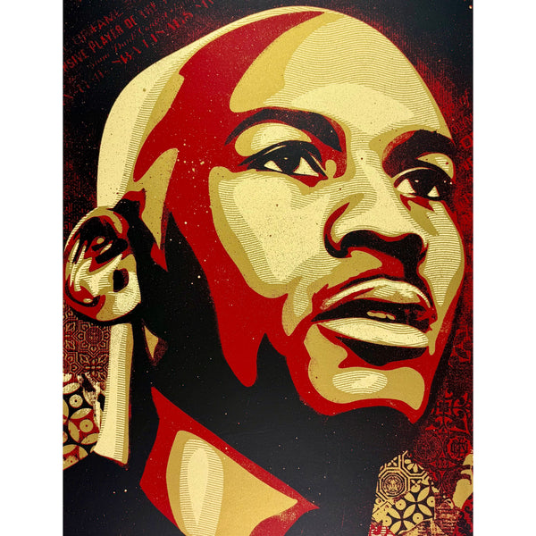 SHEPARD FAIREY (OBEY GIANT) - 2009 - HALL OF FAME PORTRAIT (LARGE FORMAT)