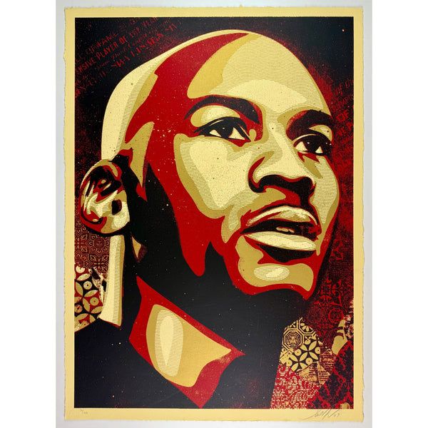 SHEPARD FAIREY (OBEY GIANT) - 2009 - HALL OF FAME PORTRAIT (LARGE FORMAT)