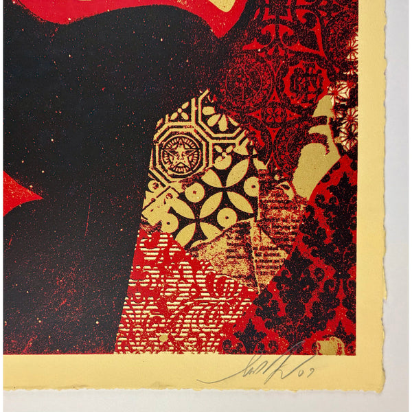 SHEPARD FAIREY (OBEY GIANT) - 2009 - HALL OF FAME PORTRAIT (LARGE FORMAT)