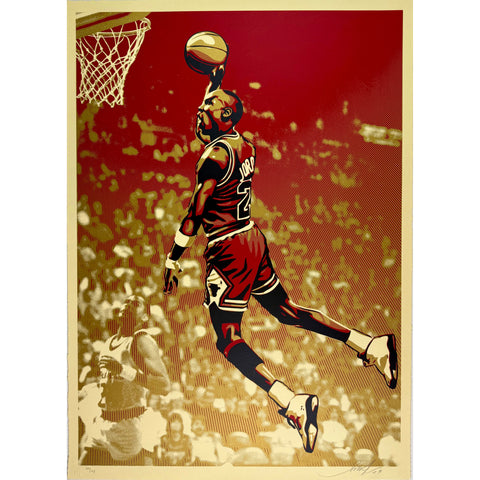 SHEPARD FAIREY (OBEY GIANT) - 2009 - JORDAN BULLS (LARGE FORMAT)