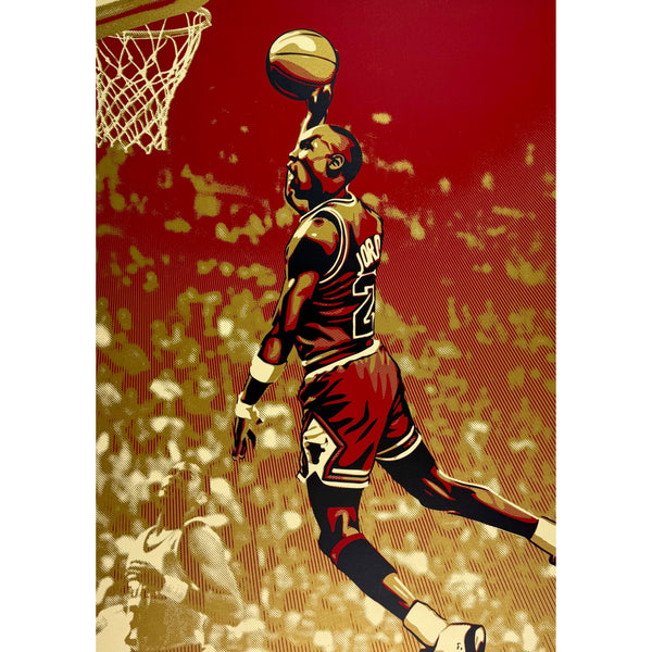 SHEPARD FAIREY (OBEY GIANT) - 2009 - JORDAN BULLS (LARGE FORMAT)