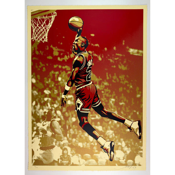 SHEPARD FAIREY (OBEY GIANT) - 2009 - JORDAN BULLS (LARGE FORMAT)