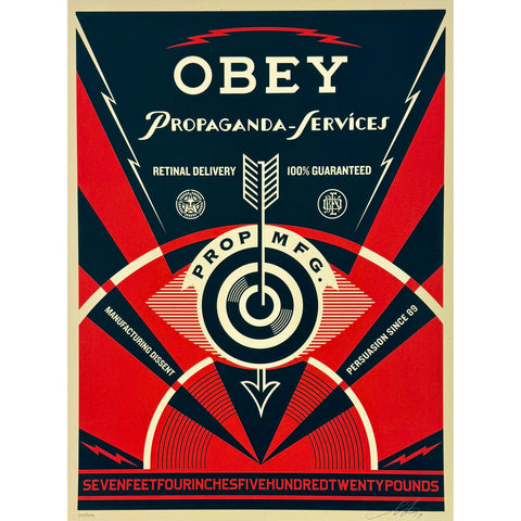 SHEPARD FAIREY (OBEY GIANT) - 2014 - PROPAGANDA SERVICES EYE