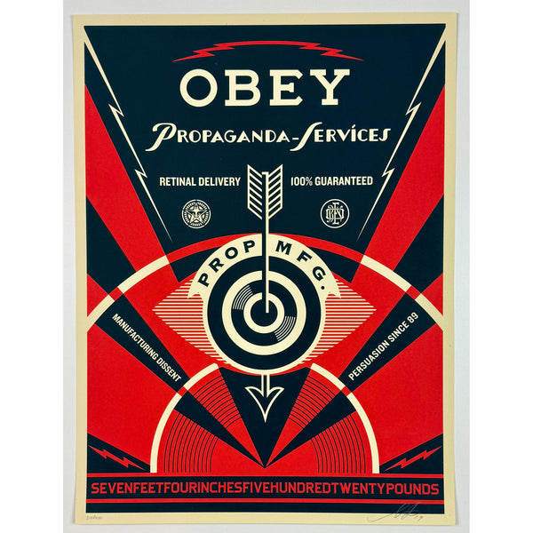 SHEPARD FAIREY (OBEY GIANT) - 2014 - PROPAGANDA SERVICES EYE