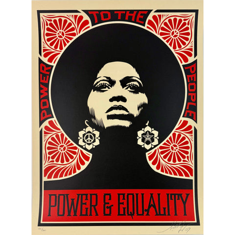 SHEPARD FAIREY (OBEY GIANT) - 2007 - AFROCENTRIC (RED)
