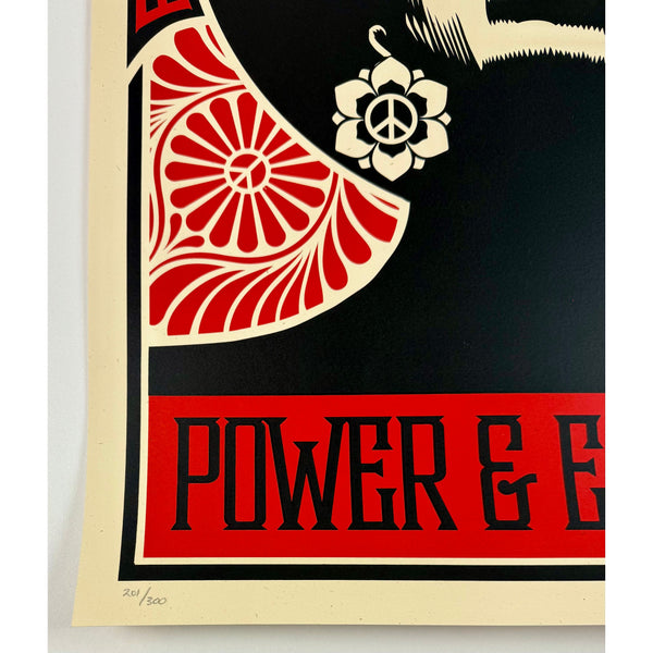 SHEPARD FAIREY (OBEY GIANT) - 2007 - AFROCENTRIC (RED)