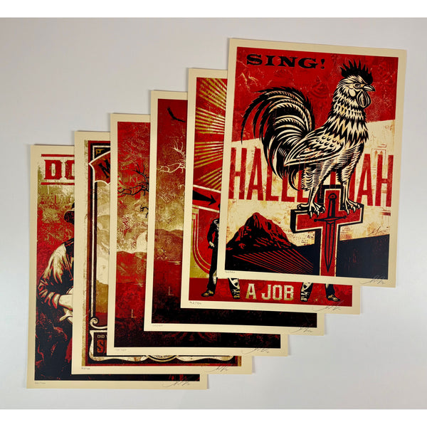 SHEPARD FAIREY (OBEY GIANT) - 2012 - AMERICANA BOX SET