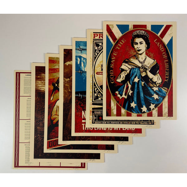 SHEPARD FAIREY (OBEY GIANT) - 2012 - AMERICANA BOX SET