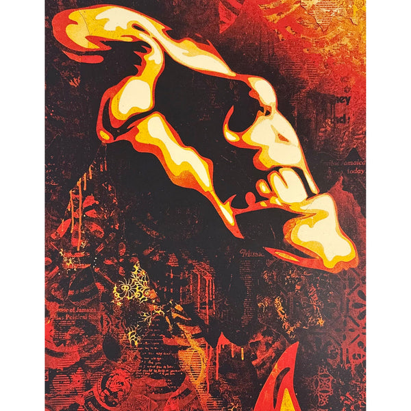 SHEPARD FAIREY (OBEY GIANT) & DENNIS MORRIS - 2015 - SLAVE DRIVER (MARLEY)