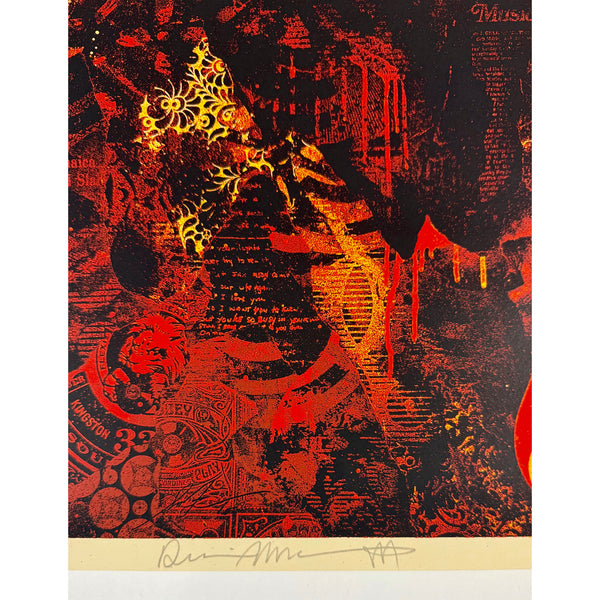 SHEPARD FAIREY (OBEY GIANT) & DENNIS MORRIS - 2015 - SLAVE DRIVER (MARLEY)