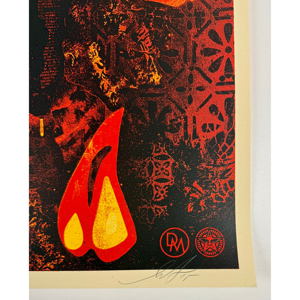 SHEPARD FAIREY (OBEY GIANT) & DENNIS MORRIS - 2015 - SLAVE DRIVER (MARLEY)