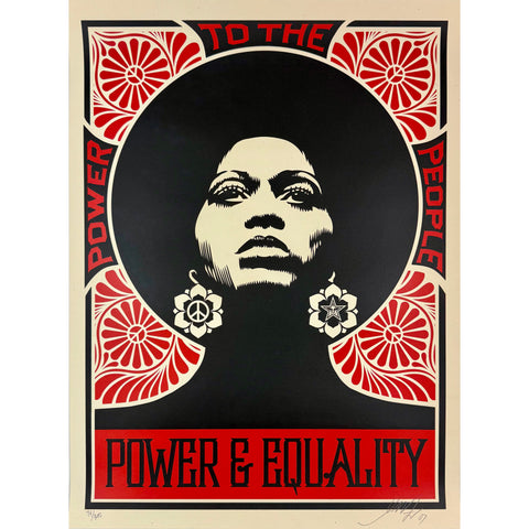 SHEPARD FAIREY (OBEY GIANT) - 2007 - AFROCENTRIC (RED)